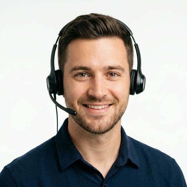 Support representative male